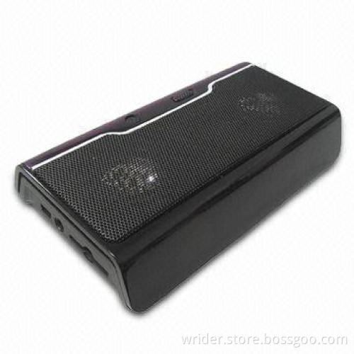 Ultra Portable Speaker with Card Reader and FM, Supports 6W Output Power and 3.5mm Jack